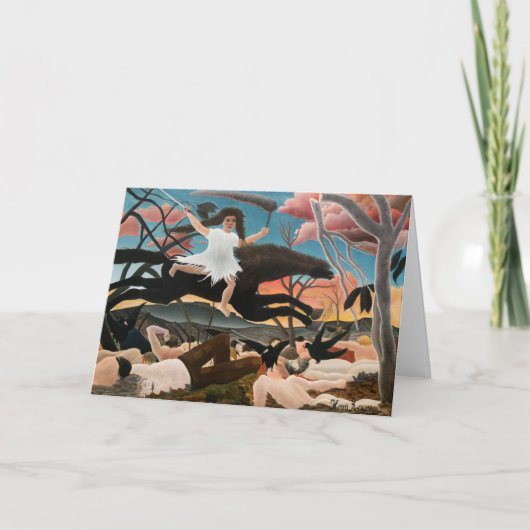 Henri Rousseau - De oorlog Kaart (Voorkant)