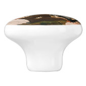 Henri Rousseau - De oorlog Keramische Knop (Zijkant)