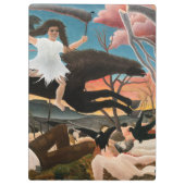 Henri Rousseau - De oorlog Klembord (Achterkant)