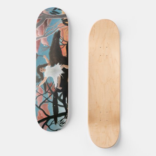 Henri Rousseau - De oorlog Persoonlijk Skateboard (Voorkant)