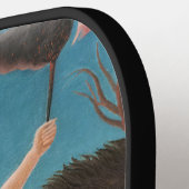 Henri Rousseau - De oorlog Pickleball Paddle (Links Detail)