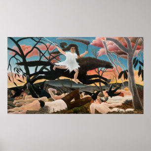 Henri Rousseau - De oorlog Poster