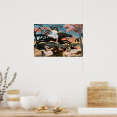 Henri Rousseau - De Oorlog Poster (Keuken)