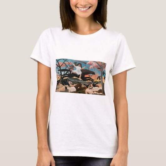 Henri Rousseau - De oorlog T-shirt (Voorkant)
