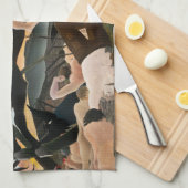 Henri Rousseau - De oorlog Theedoek (Quarter Fold)