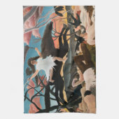 Henri Rousseau - De oorlog Theedoek (Verticaal)