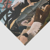 Henri Rousseau - De oorlog Tissuepapier (Detail)