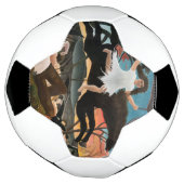 Henri Rousseau - De oorlog Voetbal (Gedraaid)