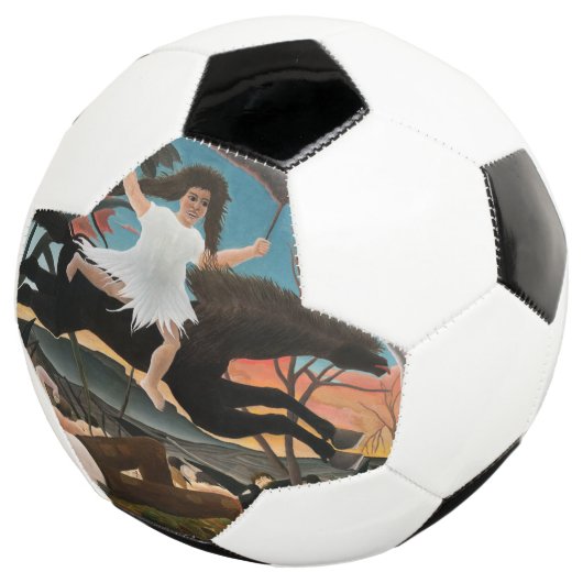 Henri Rousseau - De oorlog Voetbal (Drie kwart)