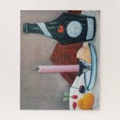 Henri Rousseau - De Roze Kaars Legpuzzel (Verticaal)