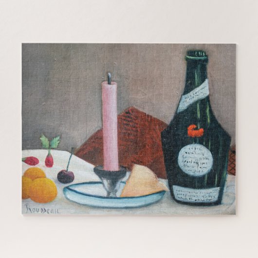 Henri Rousseau - De Roze Kaars Legpuzzel (Horizontaal)