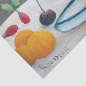 Henri Rousseau - De Roze Kaars Tissuepapier (Detail)