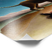 Henri Rousseau De slaapzentelende zigeunerafdrukke Foto Afdruk (Hoek)