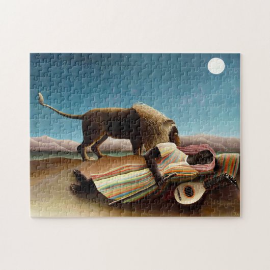Henri Rousseau De slaapzoolpuzzel Legpuzzel (Horizontaal)