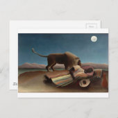 Henri Rousseau de slaapzwellingen Briefkaart (Voorkant / Achterkant)