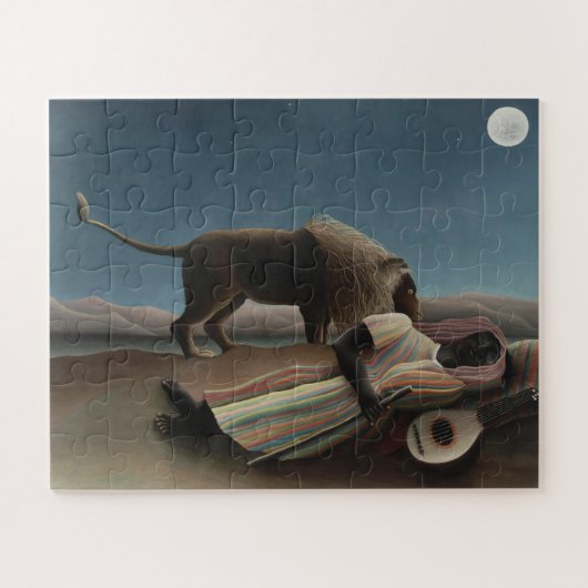 Henri Rousseau de slaapzwellingen Legpuzzel (Horizontaal)