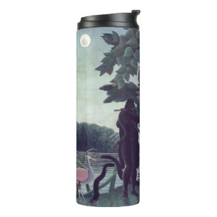Henri Rousseau - De Slangenbezweerder Thermosbeker