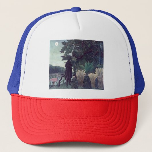 Henri Rousseau - De Slangenbezweerder Trucker Pet (Voorkant)