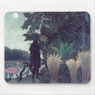 Henri Rousseau - De Slangenbezweerster Muismat