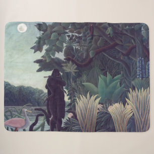 Henri Rousseau - De Slangenbezweerster Sherpa Deken