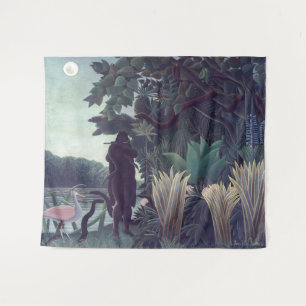 Henri Rousseau - De Slangenbezweerster Wandkleed