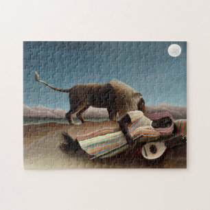 HENRI ROUSSEAU - De slapende zigeuner 1897 Legpuzzel
