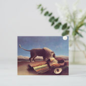 Henri Rousseau - De slapende zigeuner Briefkaart (Staand voorkant)