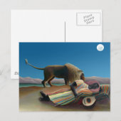 Henri Rousseau - De slapende zigeuner Briefkaart (Voorkant / Achterkant)