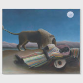 Henri Rousseau - De slapende zigeuner Cadeaupapier (Vlak)