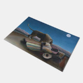 Henri Rousseau - De slapende zigeuner Deurmat (Schuin)