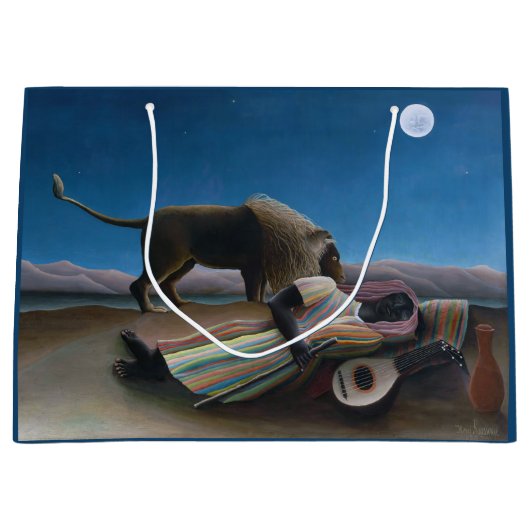 Henri Rousseau - De slapende zigeuner Groot Cadeauzakje (Voorkant)