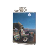 Henri Rousseau - De slapende zigeuner Heupfles (Links)