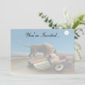 Henri Rousseau - De slapende zigeuner Kaart (Staand voorkant)