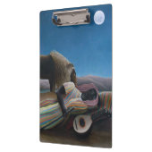 Henri Rousseau - De slapende zigeuner Klembord (Links)