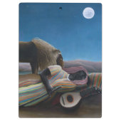 Henri Rousseau - De slapende zigeuner Klembord (Achterkant)