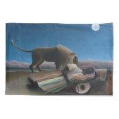 Henri Rousseau - De slapende zigeuner Kussensloop (Achterkant)