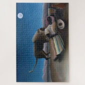 Henri Rousseau - De slapende zigeuner Legpuzzel (Verticaal)