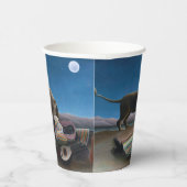 Henri Rousseau - De slapende zigeuner Papieren Bekers (Rechts)