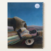Henri Rousseau - De slapende zigeuner Planner (Achterkant)