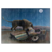 Henri Rousseau - De slapende zigeuner Snijplank (Voorkant)