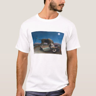 Henri Rousseau - De slapende zigeuner T-shirt