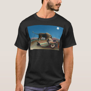 Henri Rousseau - De slapende zigeuner T-shirt