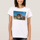 Henri Rousseau - De slapende zigeuner T-shirt (Voorkant)