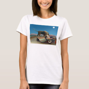 Henri Rousseau - De slapende zigeuner T-shirt