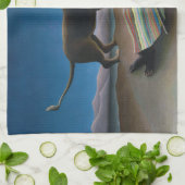 Henri Rousseau - De slapende zigeuner Theedoek (Gevouwen)