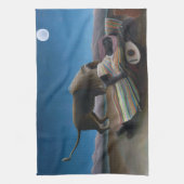 Henri Rousseau - De slapende zigeuner Theedoek (Verticaal)