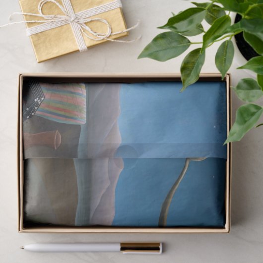 Henri Rousseau - De slapende zigeuner Tissuepapier (Geschenk)