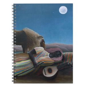 Henri Rousseau - De Slapende Zigeunerin Notitieboek