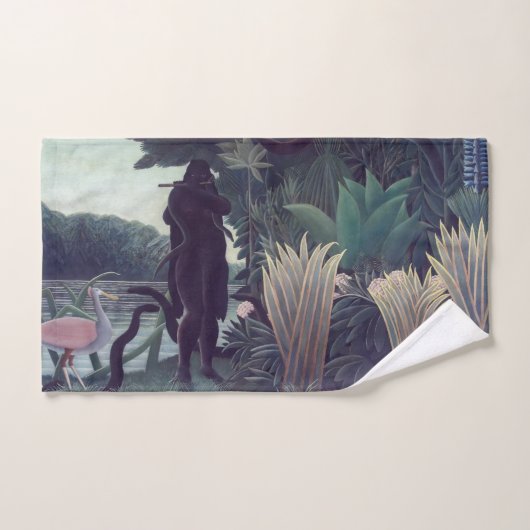 Henri Rousseau - De Snake Charmer Bad Handdoek (Handdoek)