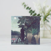 Henri Rousseau - De Snake Charmer Bedankkaart (Staand voorkant)